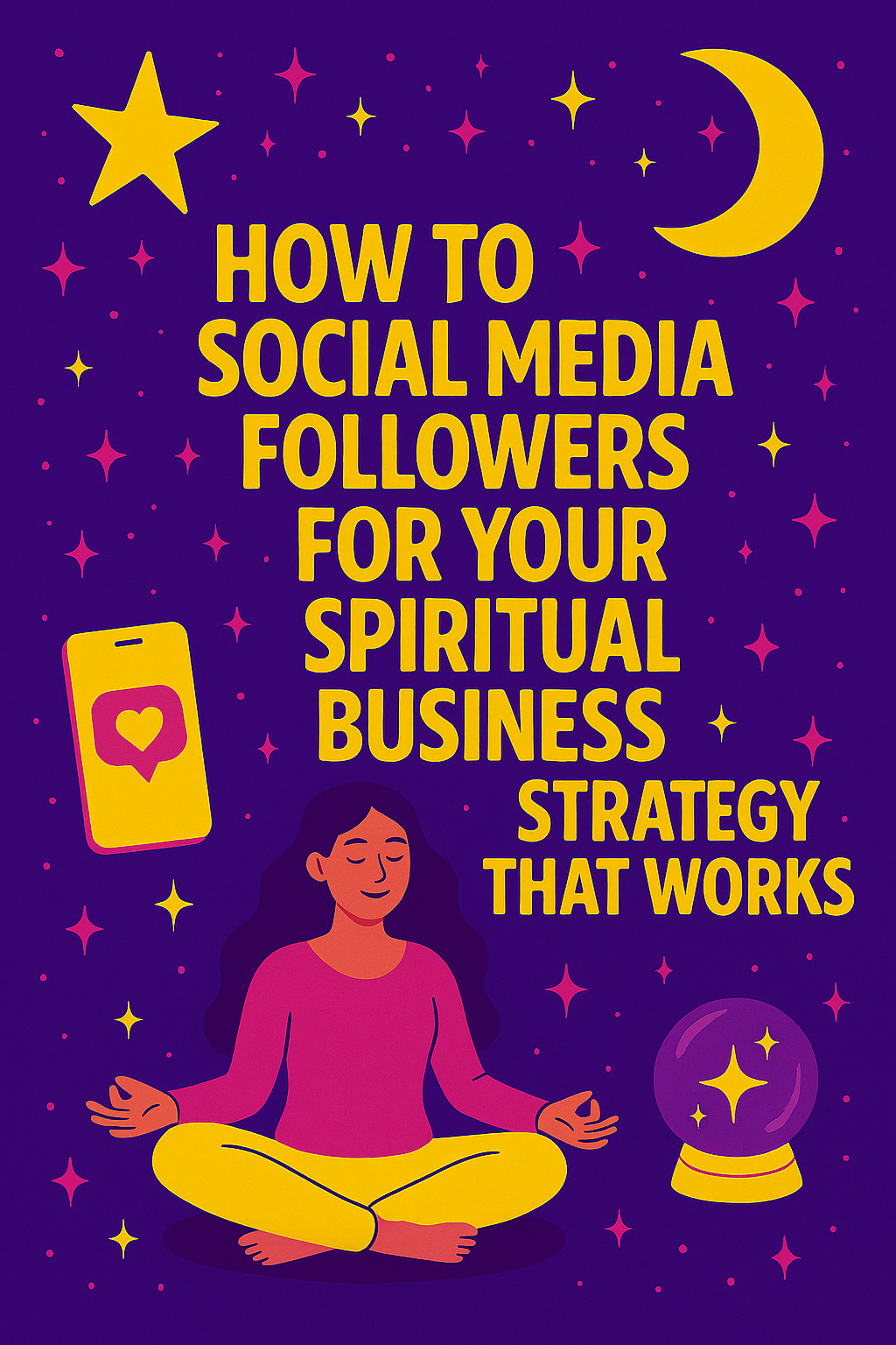 pinterest image social media strategy for spiritual business